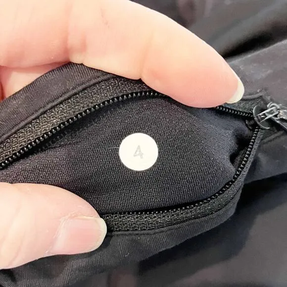 Lululemon Speed Up Shorts Lined Long 4&quot; Black 4