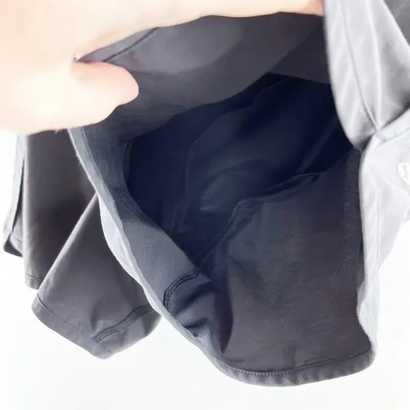 Lululemon Speed Up Shorts Lined Long 4&quot; Black 4