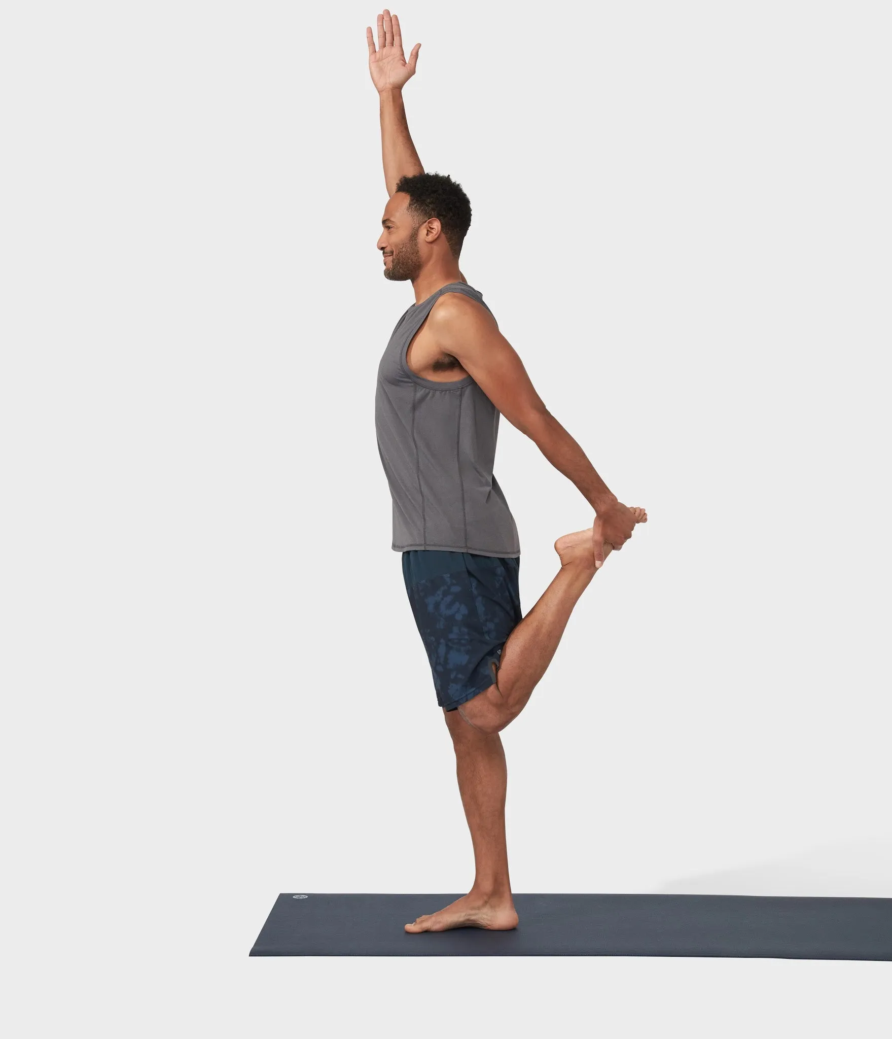 Manduka Apparel - Men's Pro Top - Tech Slim Fit Tank - New Grey
