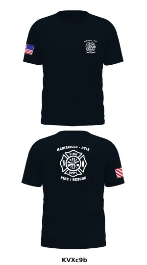 Mariaville- Otis Fire Rescue Store 1 Core Men's SS Performance Tee - KVXc9b
