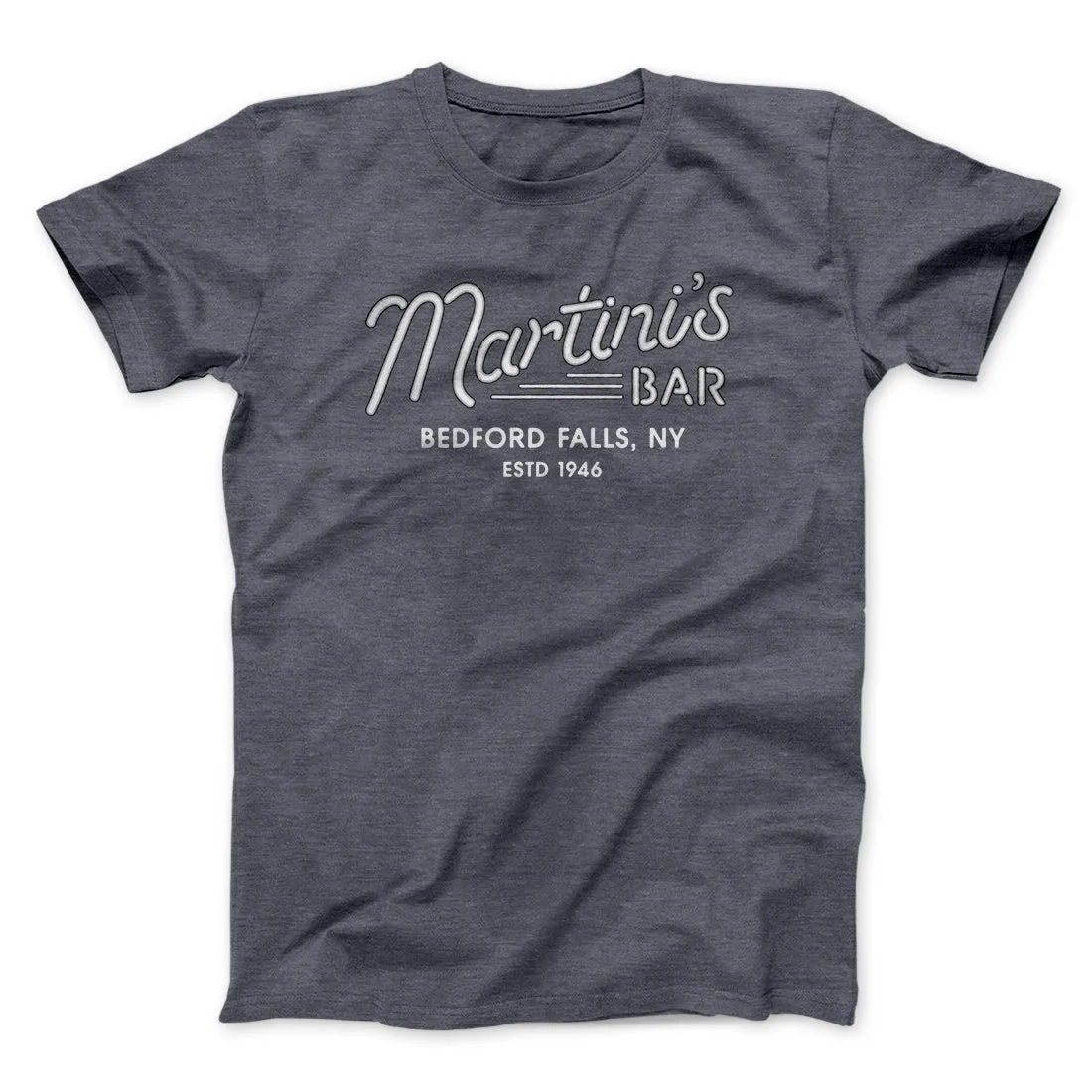 Martinis Bar Funny Movie Men/Unisex T-Shirt