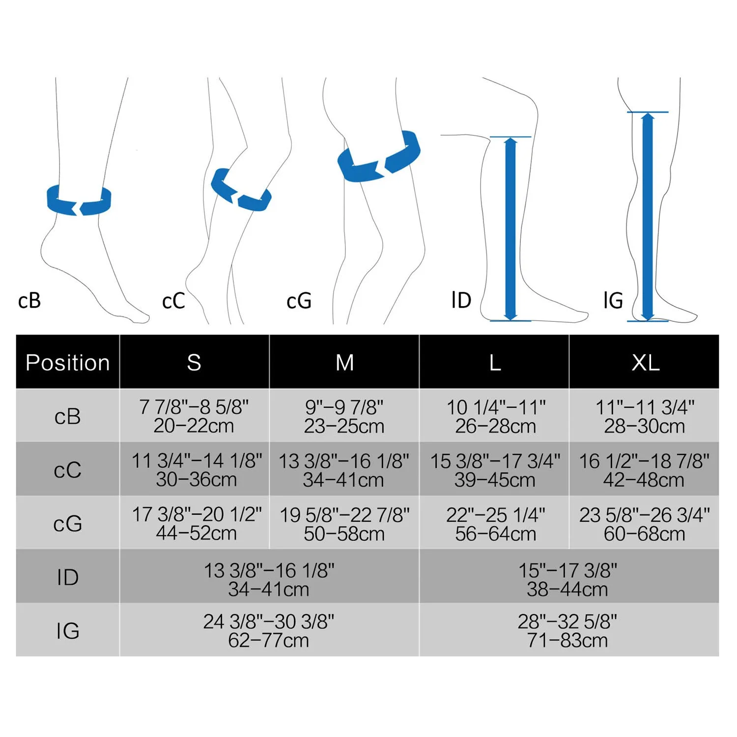 MD15-20mmHg Thigh High Compression Medical Socks