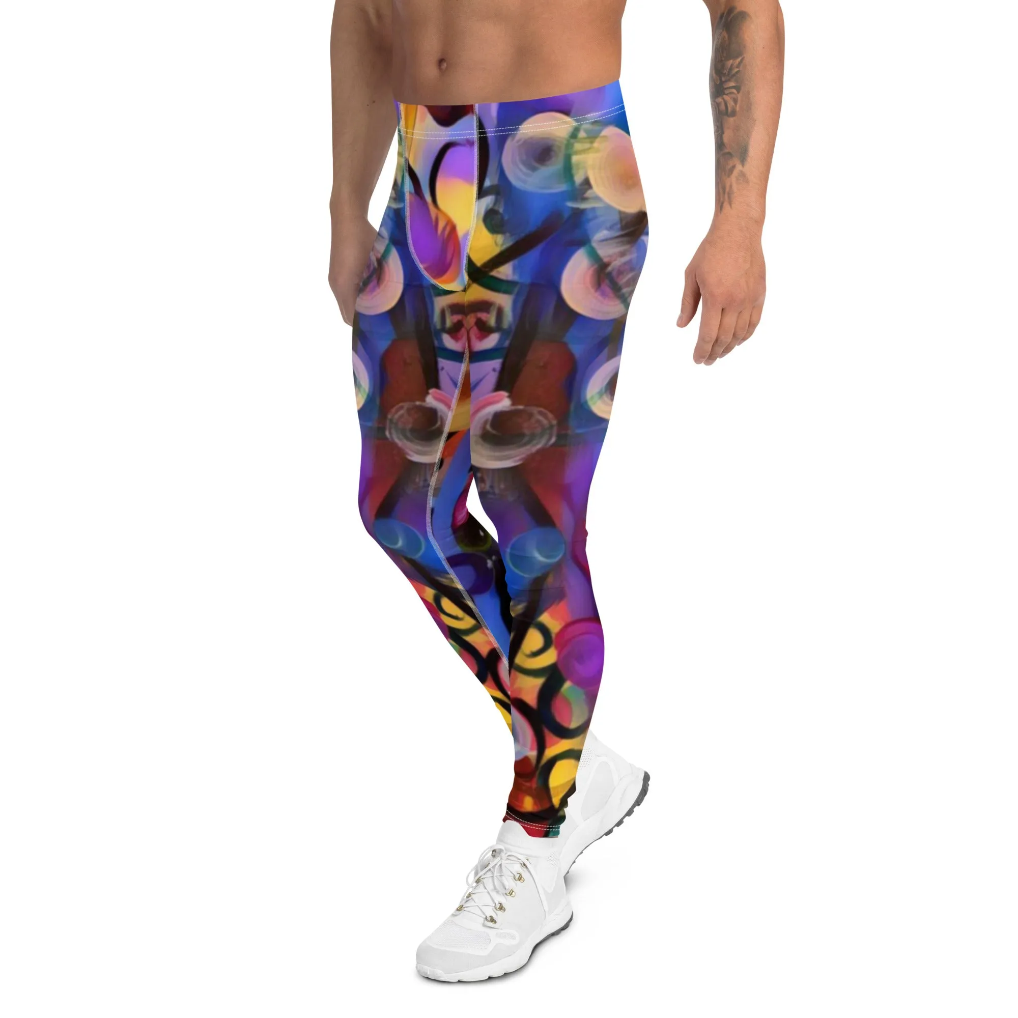 Men's Leggings "Breeze Bright" (Meggings)