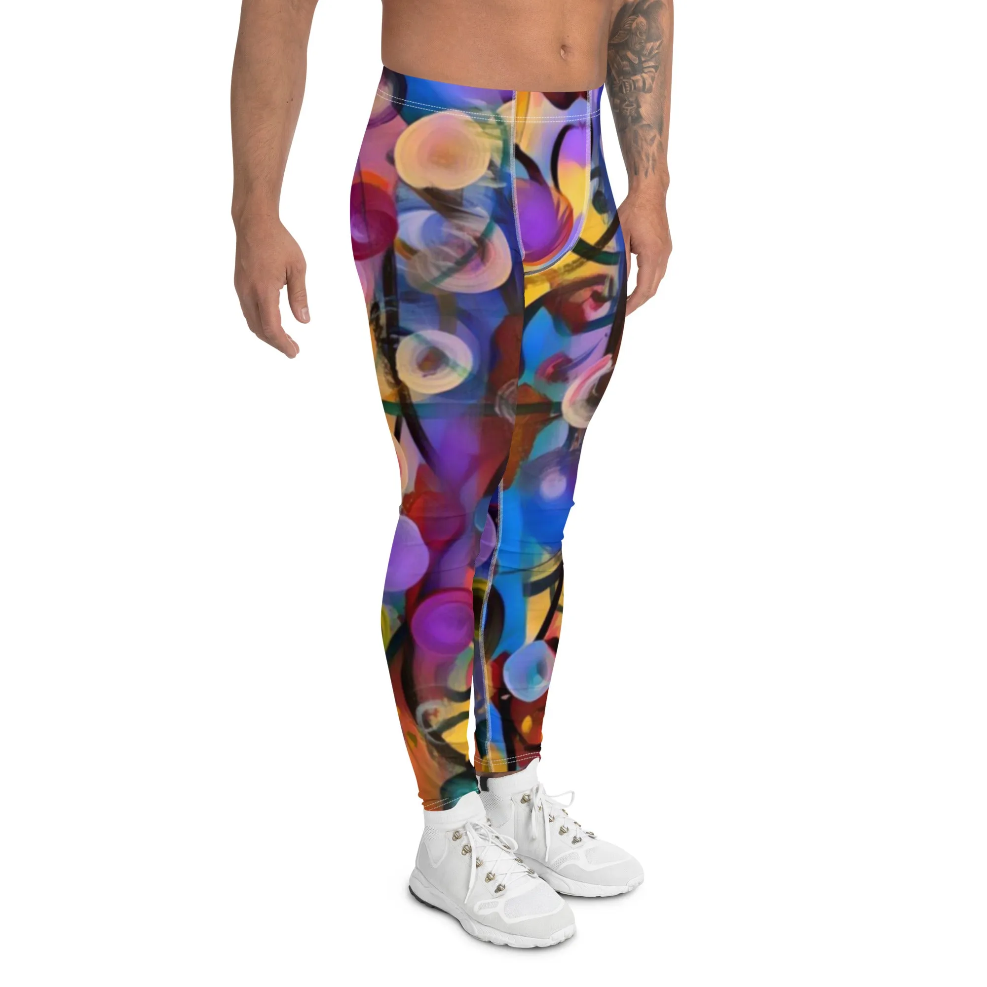 Men's Leggings "Breeze Bright" (Meggings)