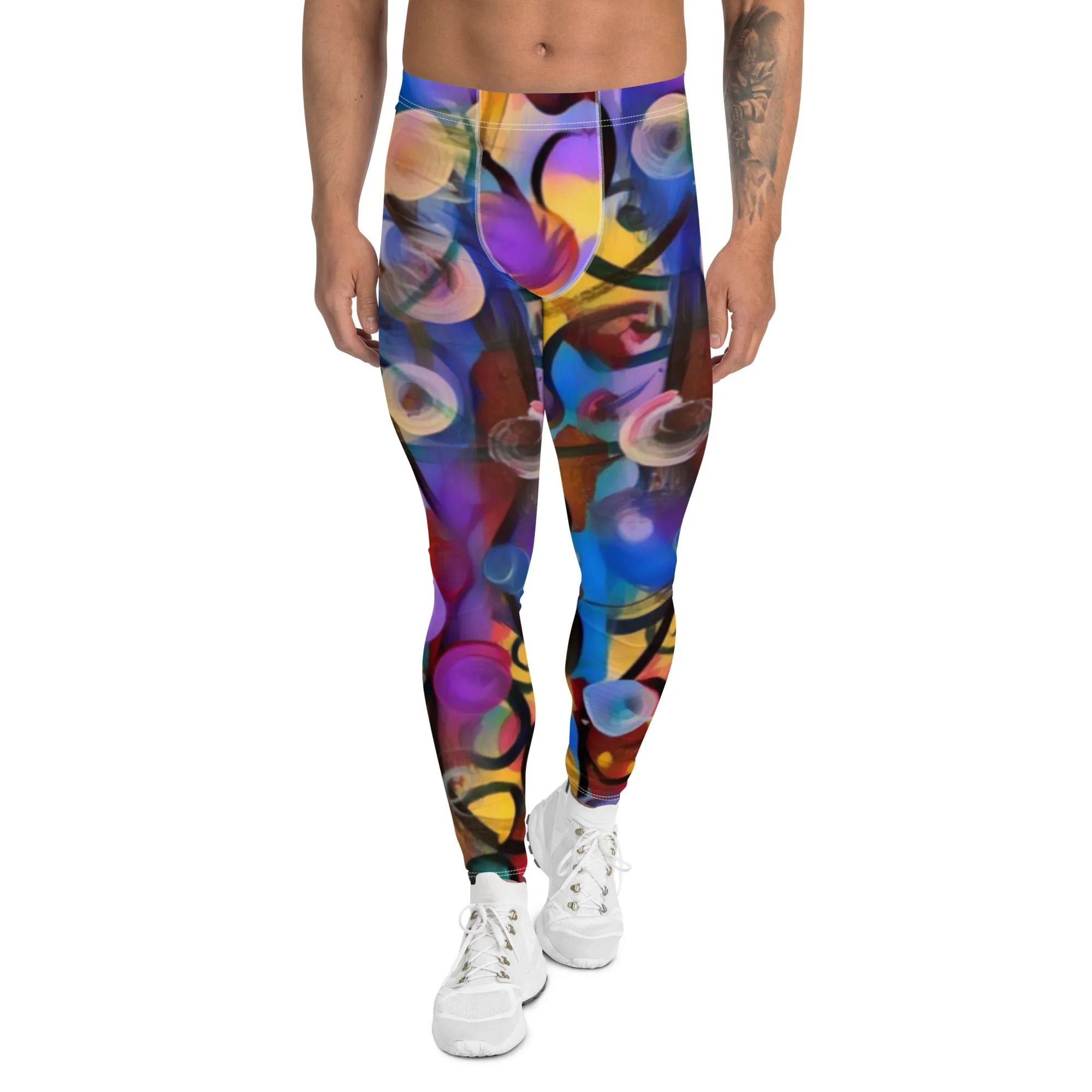 Men's Leggings "Breeze Bright" (Meggings)