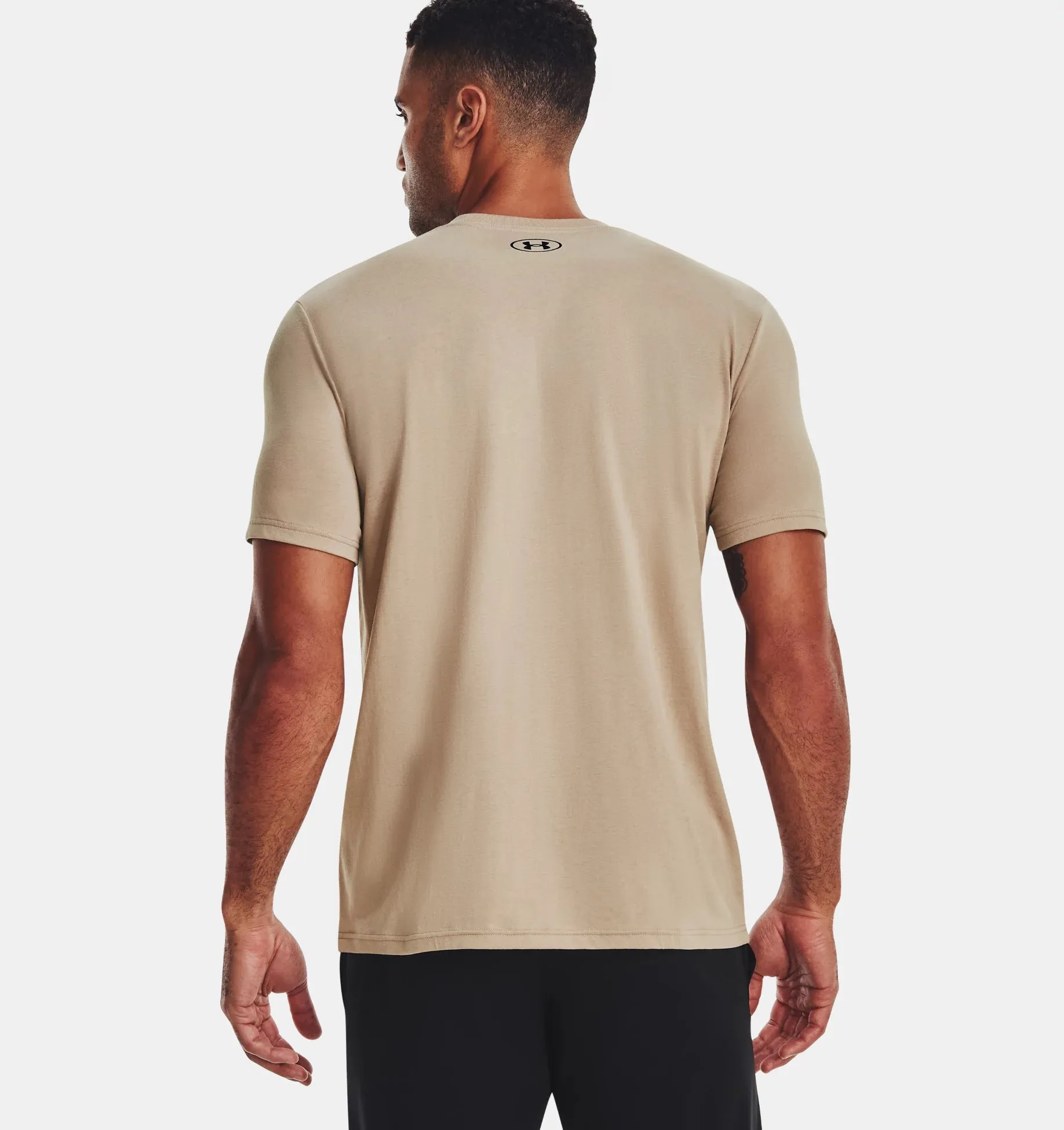 Men's UA ABC Camo Boxed Logo Short Sleeve
