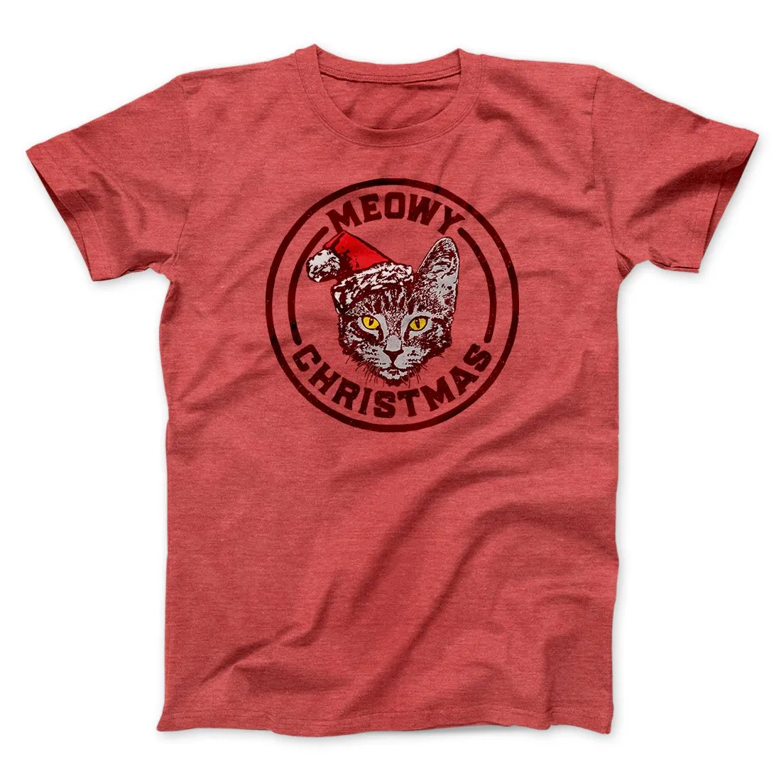 Meowy Christmas Men/Unisex T-Shirt