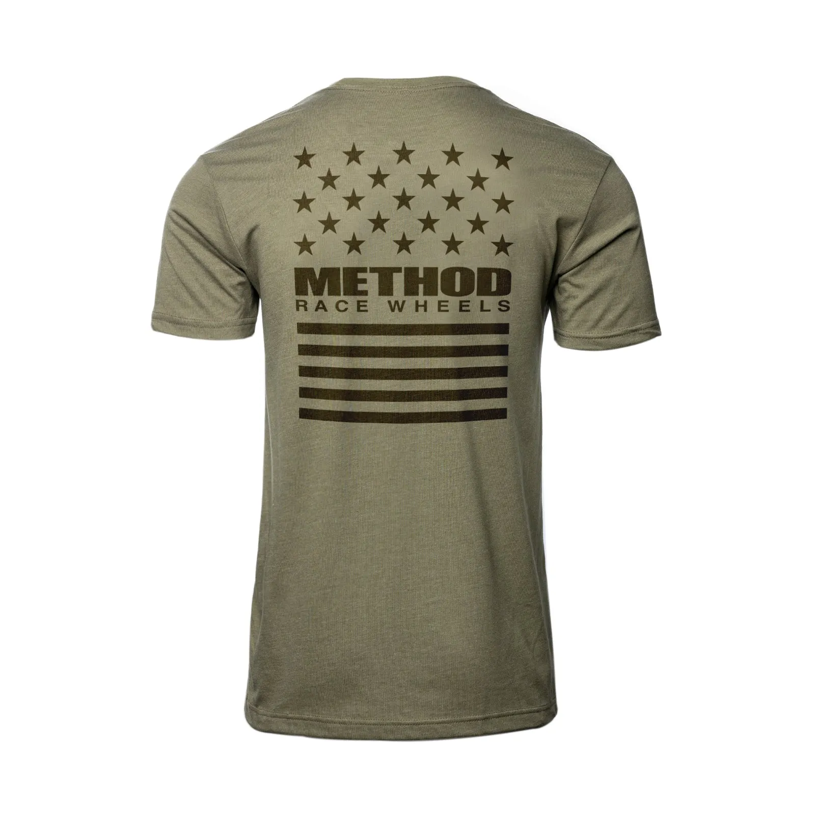 Method Stars & Bars Tee | Military Green
