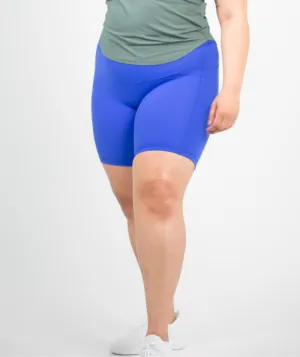 Mid Thigh Pocket Short | Blue