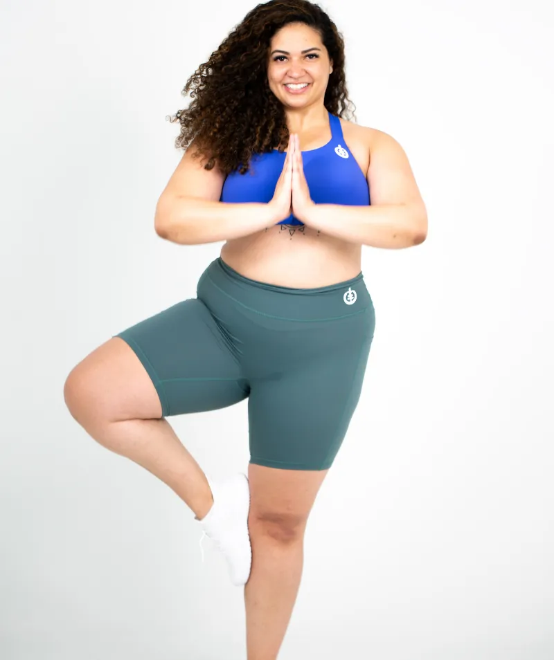 Mid Thigh Pocket Short | Jade