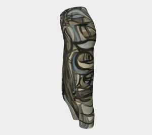 Misty Trees Yoga Capris