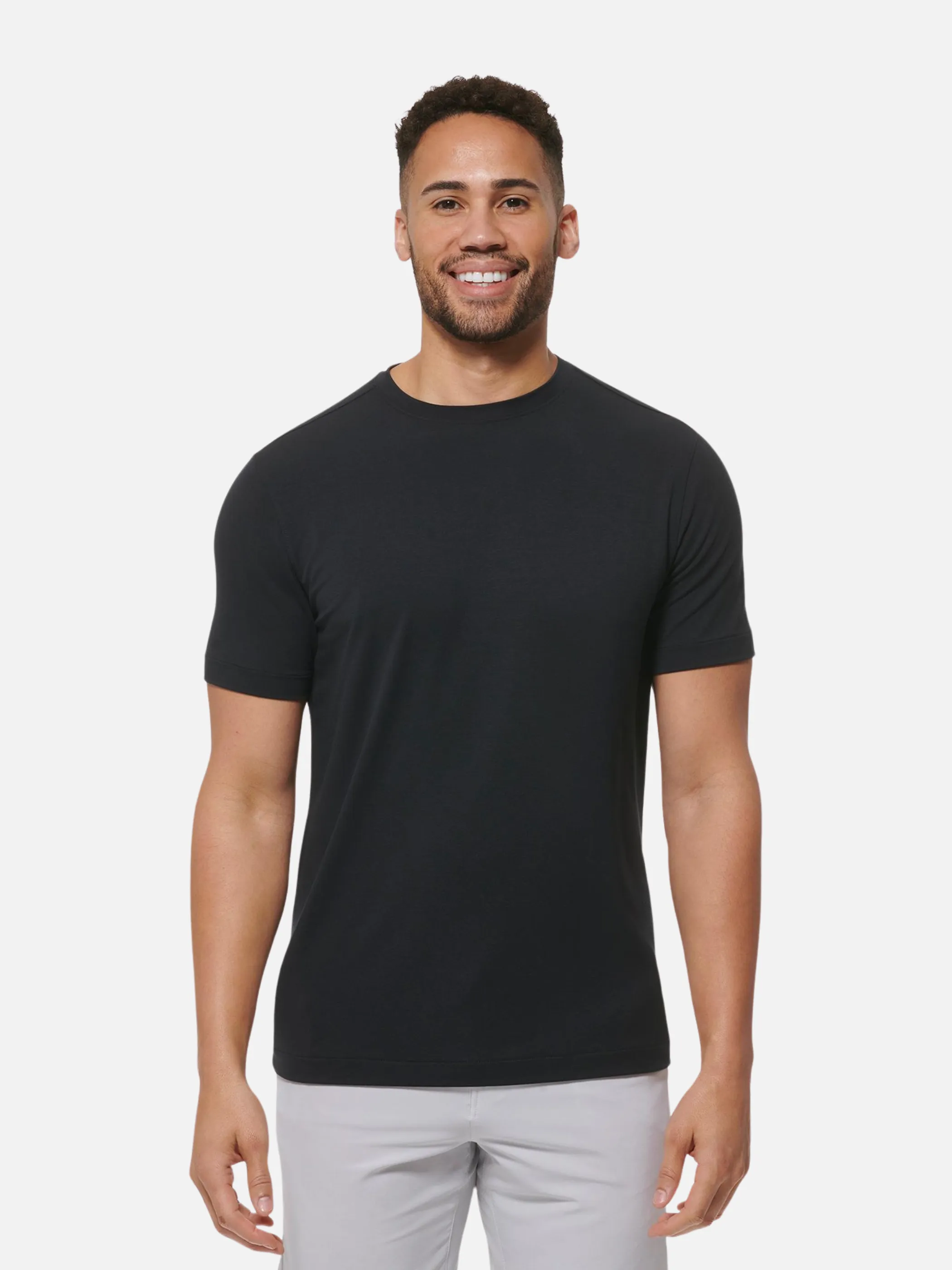Mizzen   Main Knox T-Shirt - Black Solid