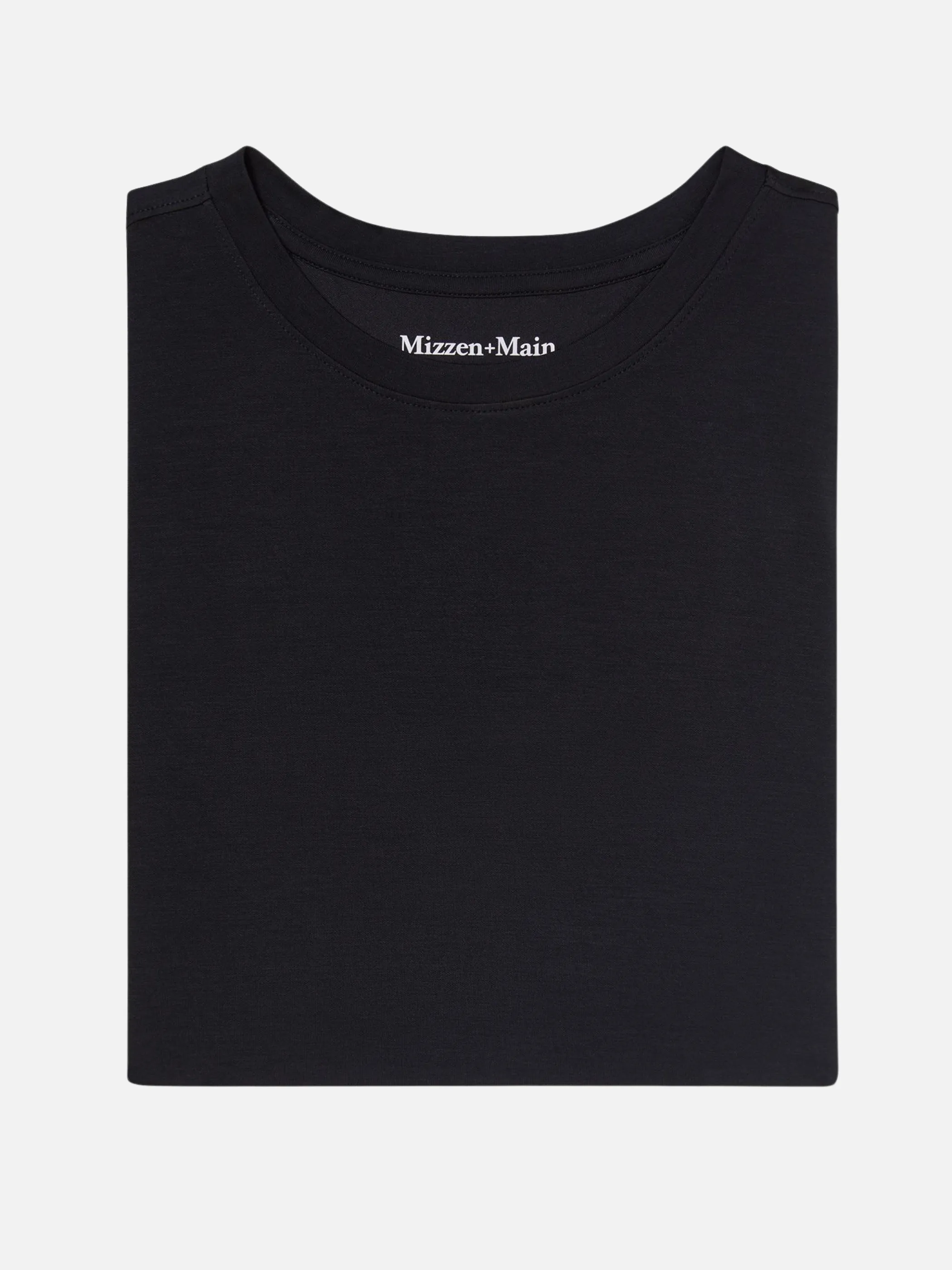 Mizzen   Main Knox T-Shirt - Black Solid