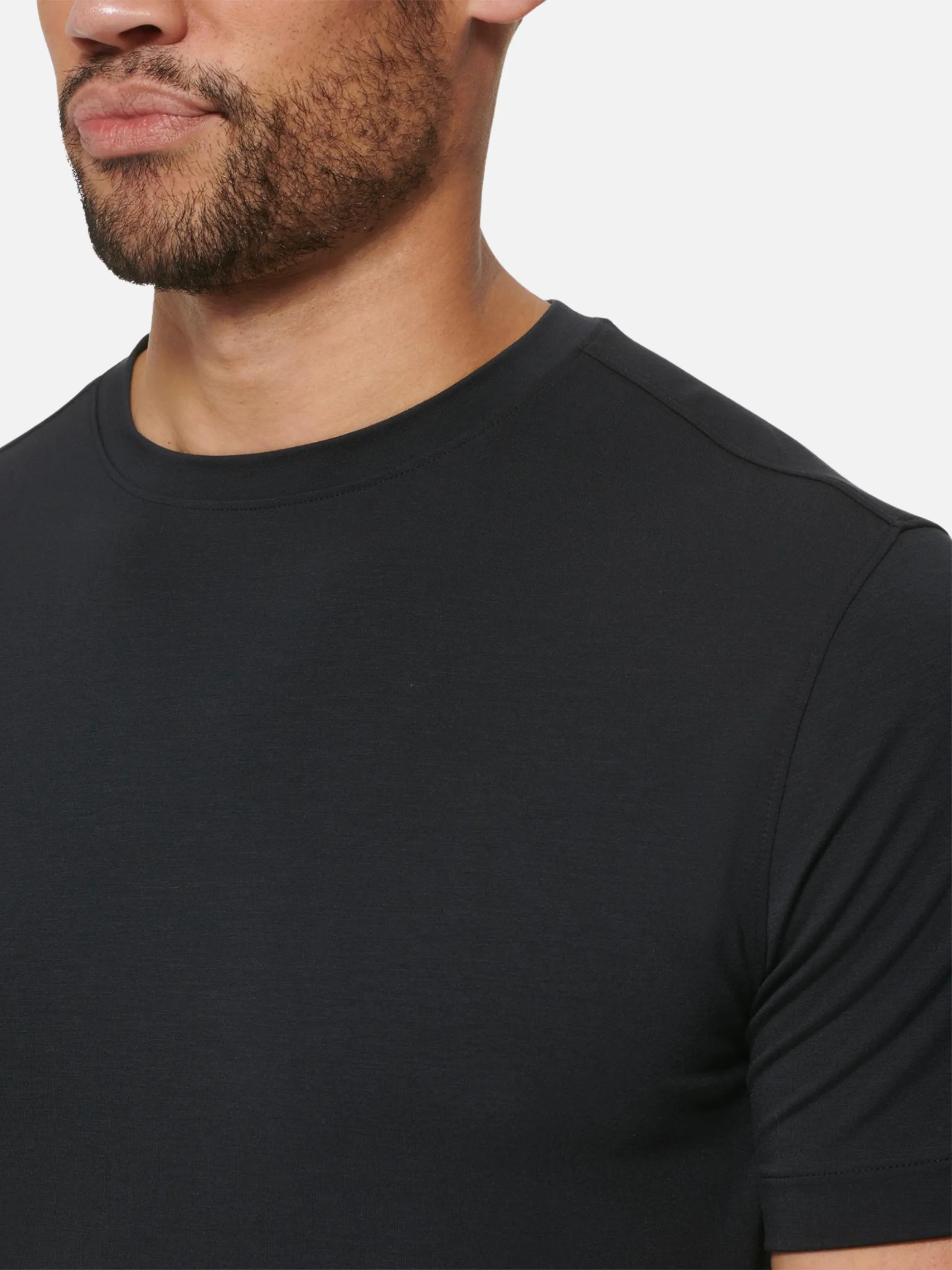 Mizzen   Main Knox T-Shirt - Black Solid