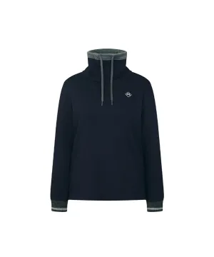 Monday Flow Warm Soft Fleece Top - Dark Navy