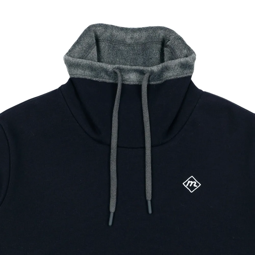 Monday Flow Warm Soft Fleece Top - Dark Navy
