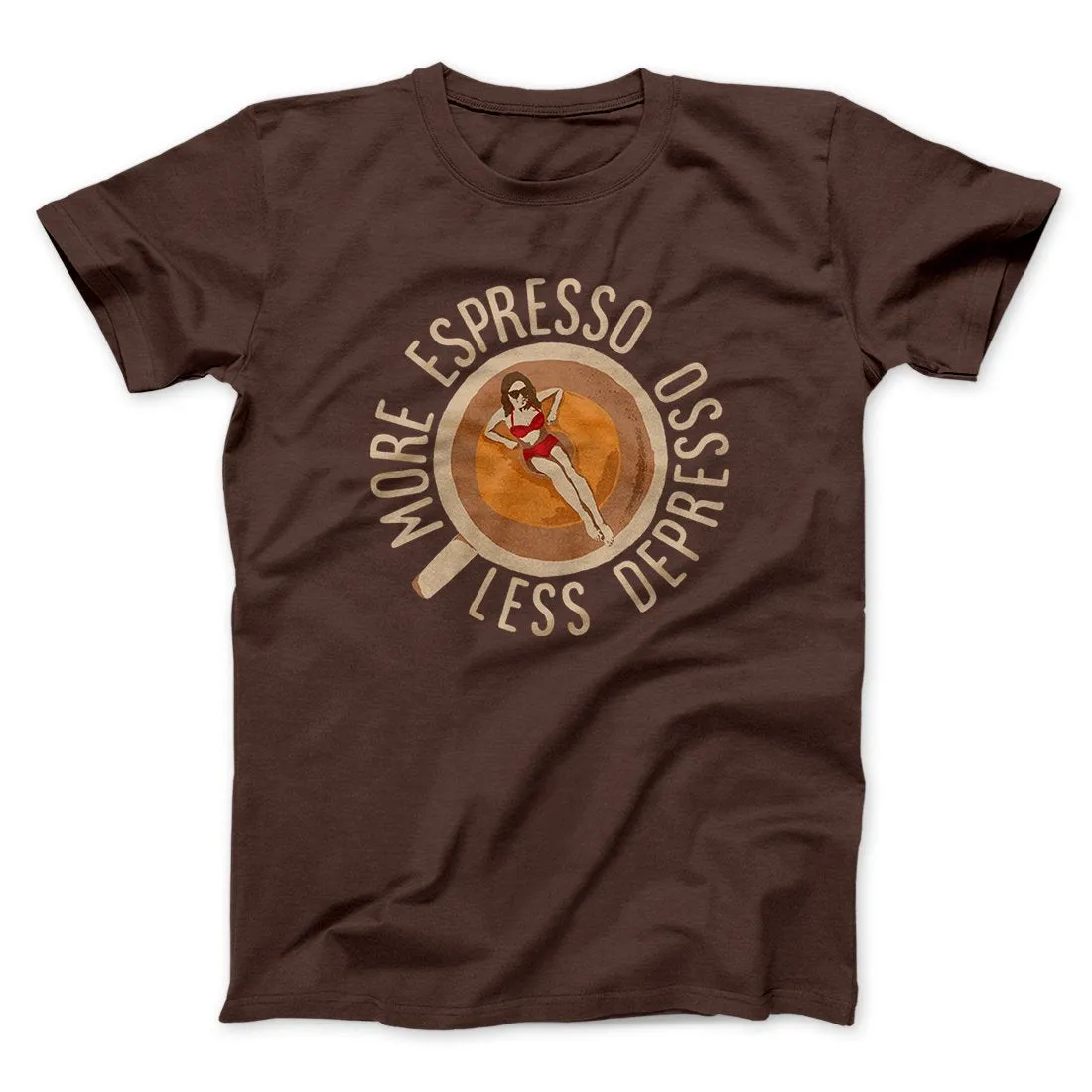 More Espresso Less Depresso Men/Unisex T-Shirt