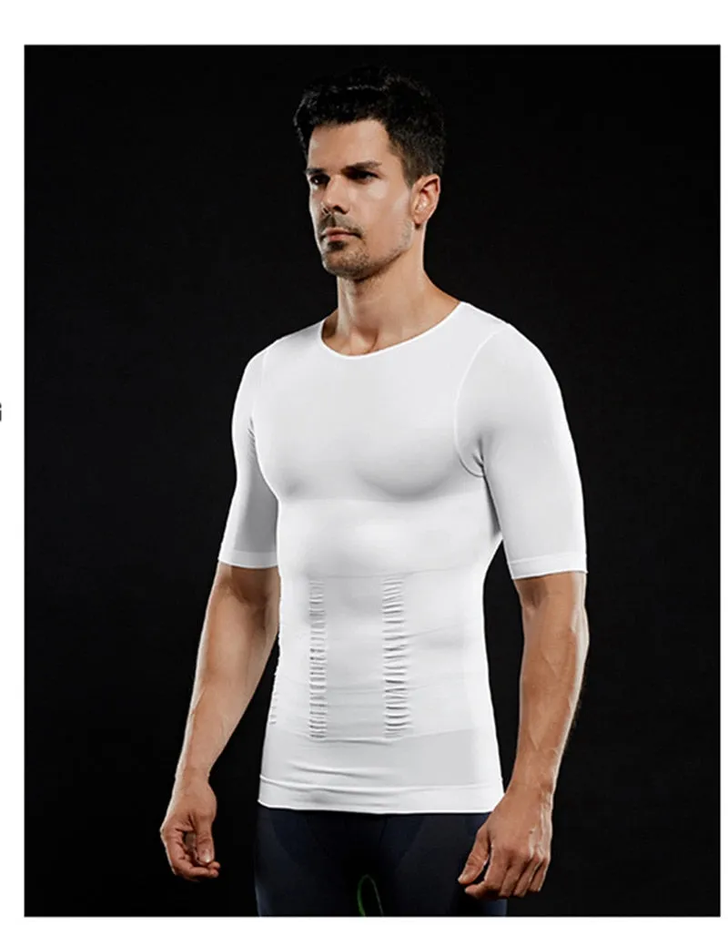 Muscle compressie tshirt | Strakke vorm