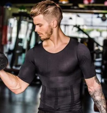 Muscle compressie tshirt | Strakke vorm