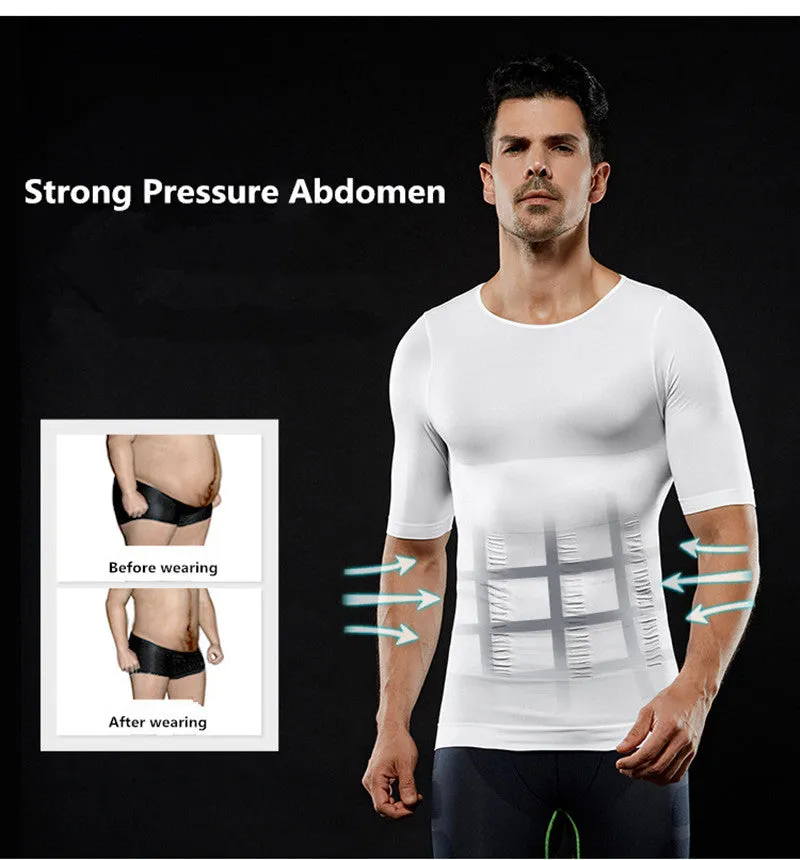 Muscle compressie tshirt | Strakke vorm