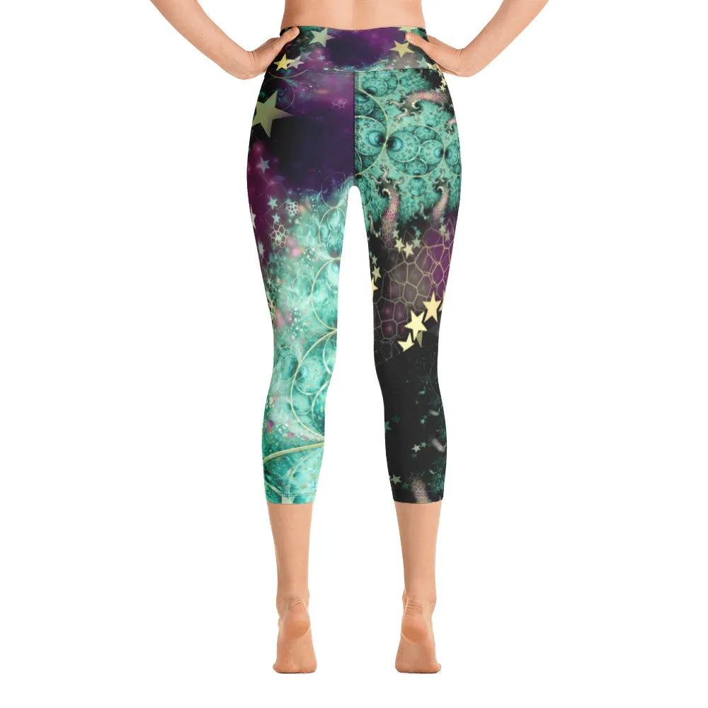 Mystical - Yoga Capri Leggings