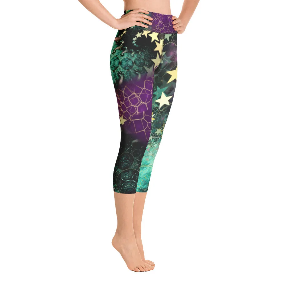 Mystical - Yoga Capri Leggings