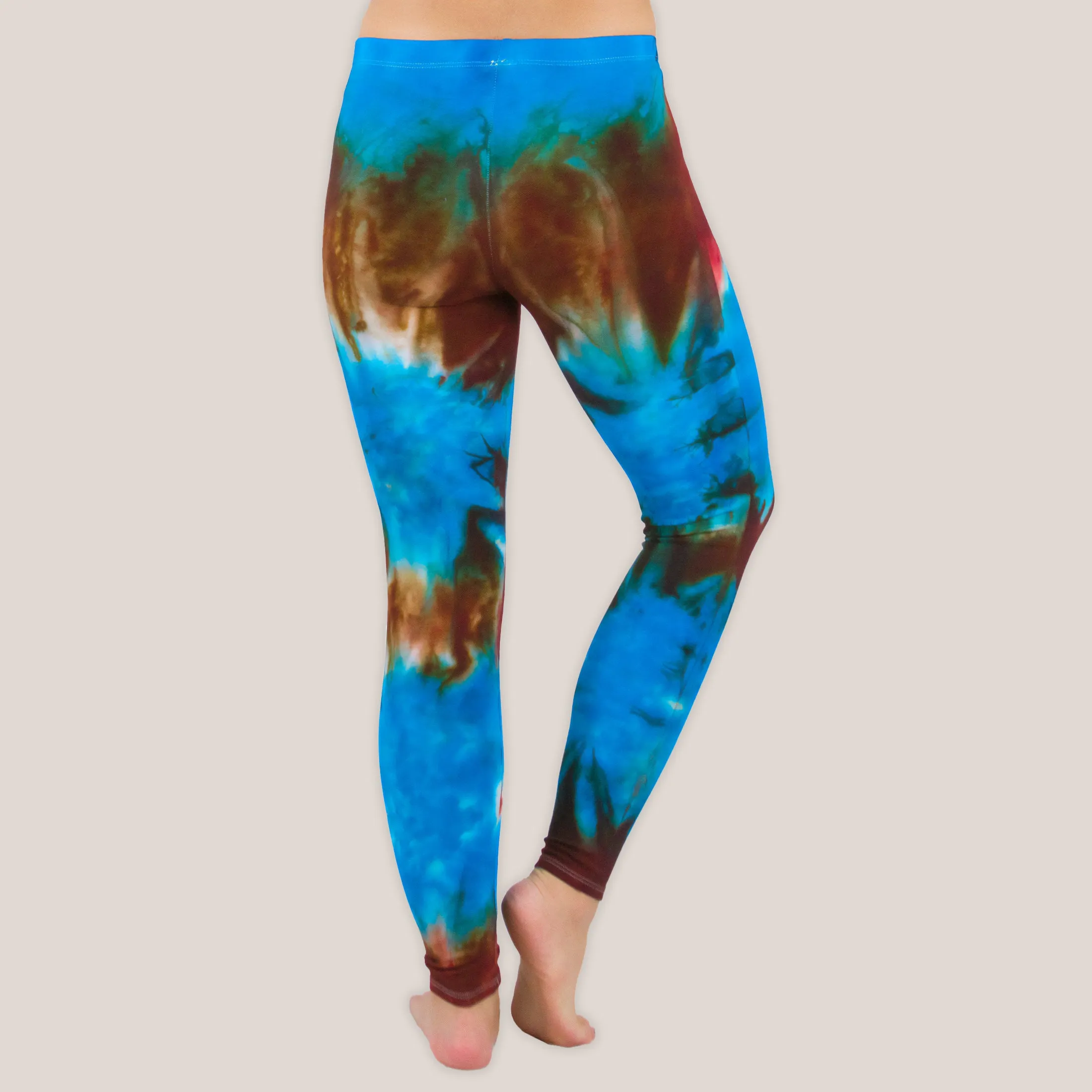Navajo Jewel Tie Dye Yoga Leggings