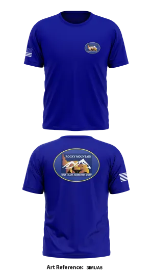 Navy Talent Acquisition Group Rocky Mountain Store 1 Core Men's SS Performance Tee - 3ImUA5