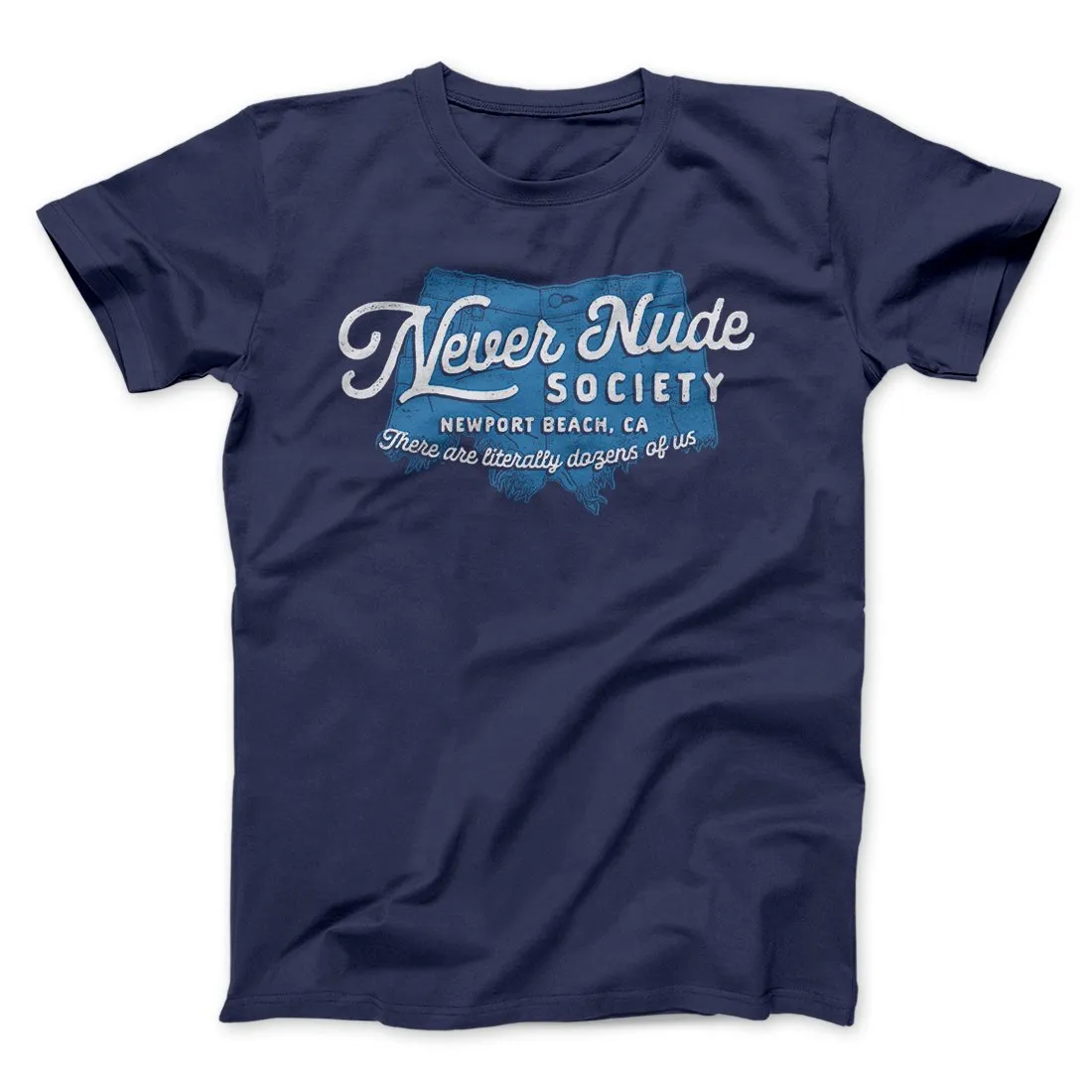 Never Nude Society Men/Unisex T-Shirt