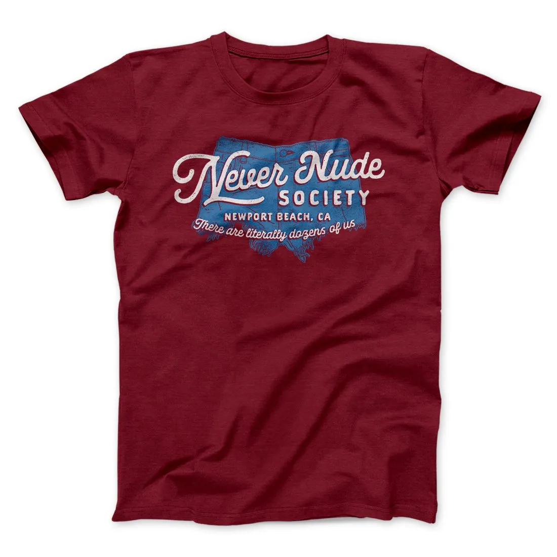 Never Nude Society Men/Unisex T-Shirt