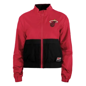 New Era Miami HEAT Color Block Women's Windbreaker