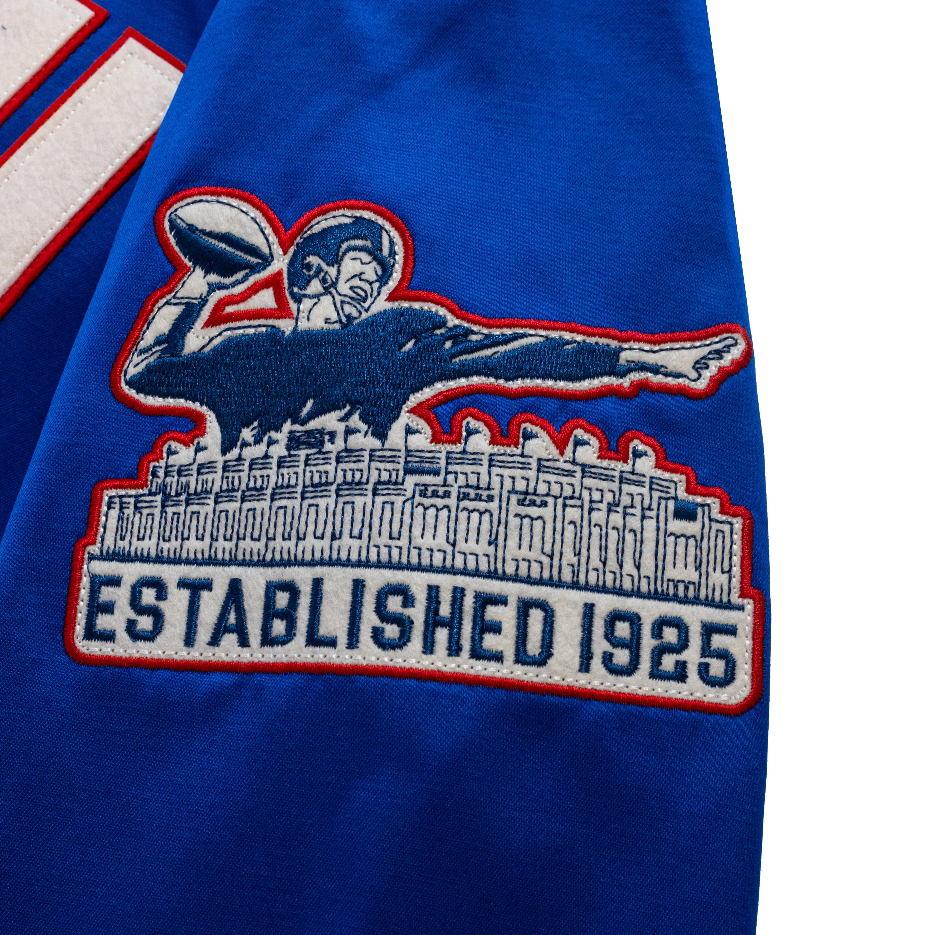 New York Giants Satin Windbreaker