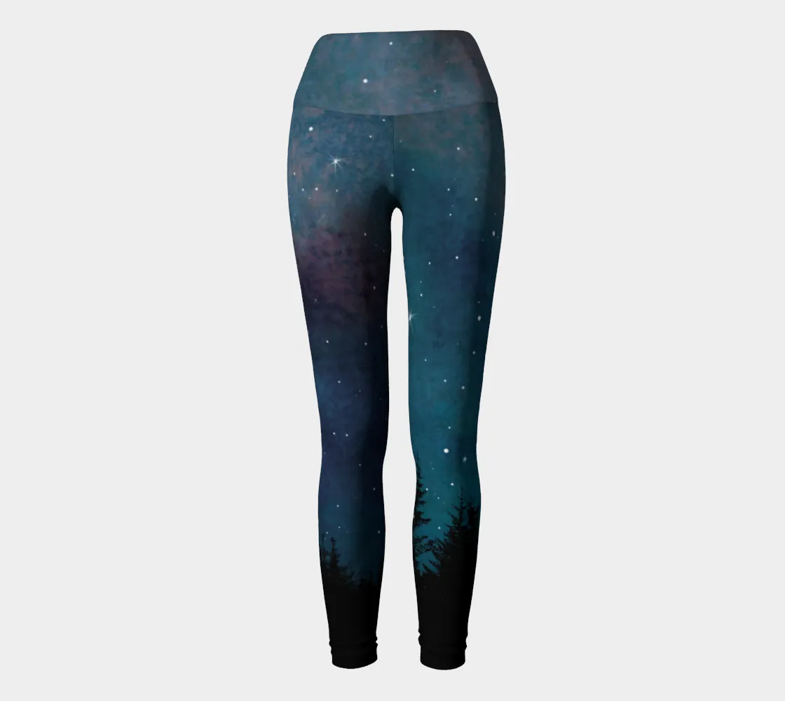 Night Sky Yoga Leggings