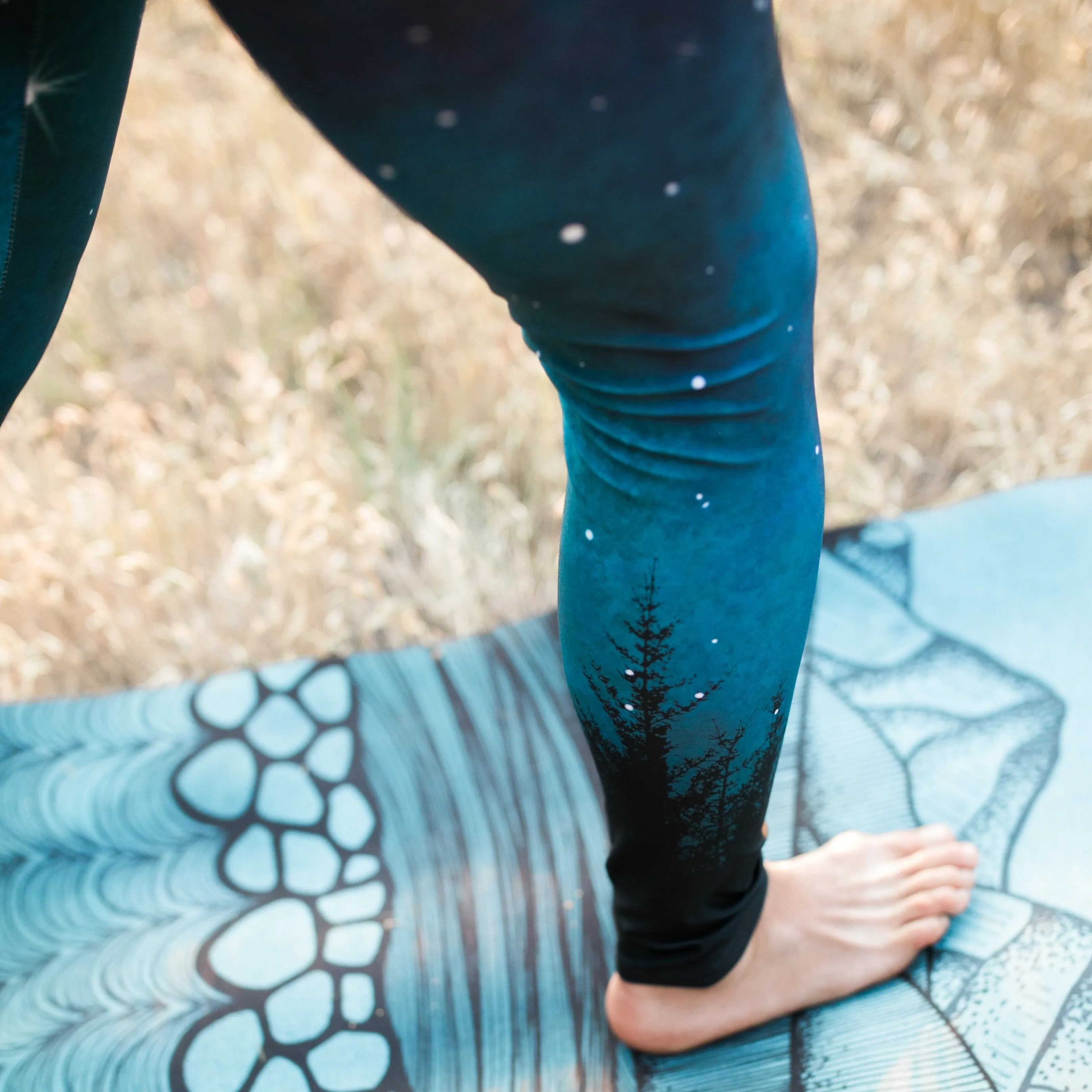 Night Sky Yoga Leggings
