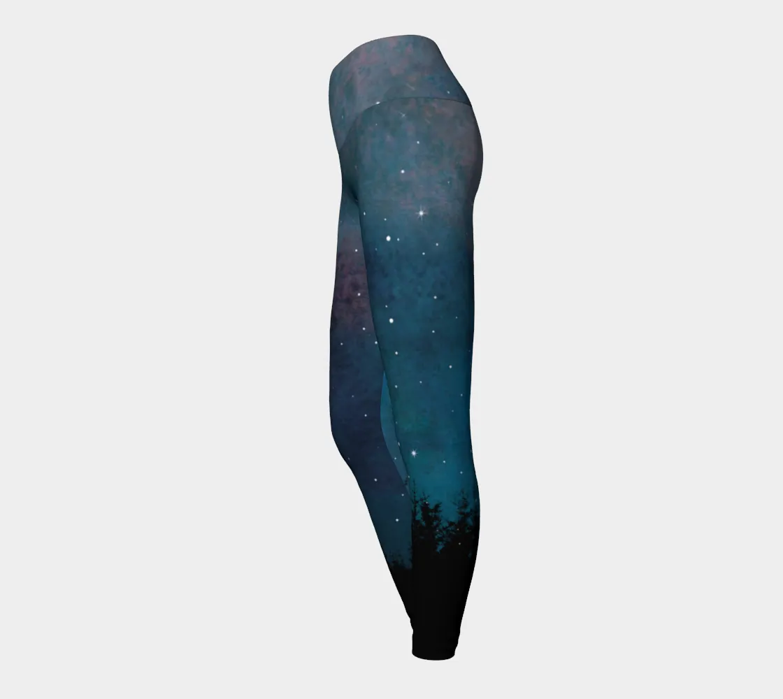 Night Sky Yoga Leggings