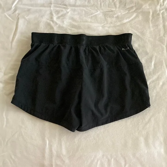 Nike Pro Two-in-One Shorts Athletic Running Bottoms Spandex Small Black VEUC