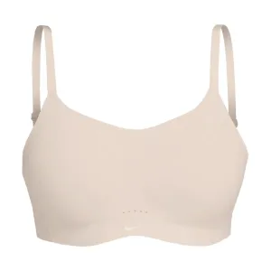 Nike Women's Alate Coverage Bra - Particle Beige