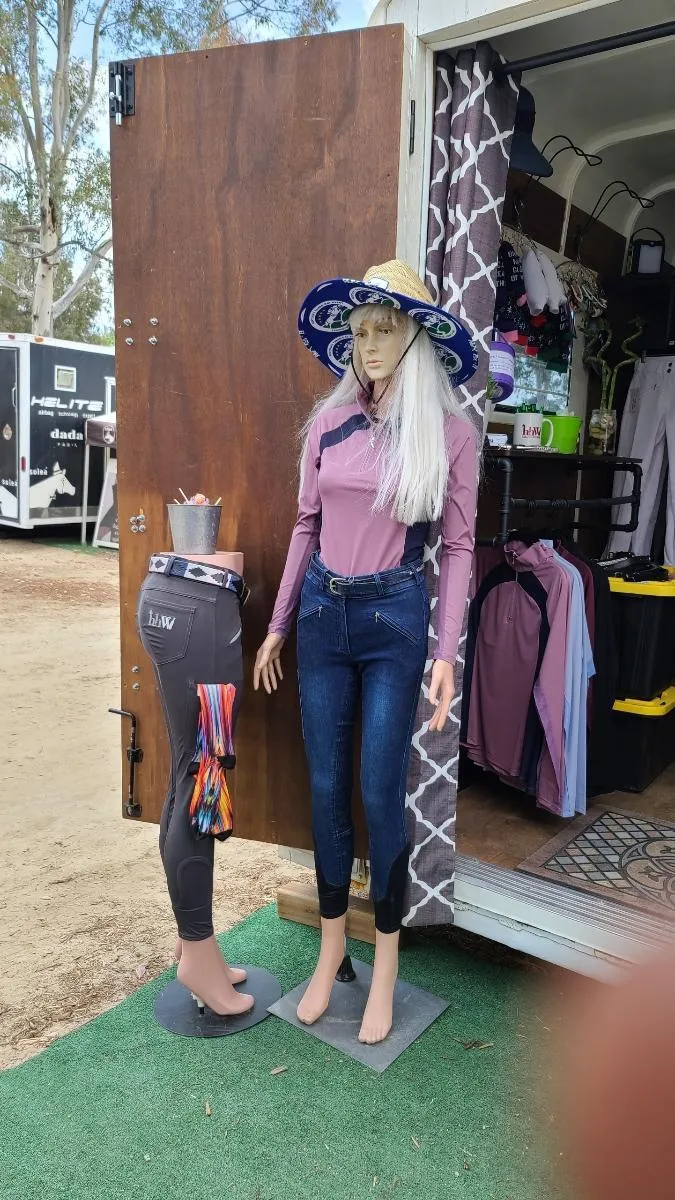 Nimeesha's Shirt - Magic Athletic Shirt Pink Rose' & Navy