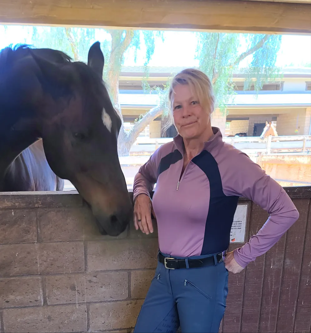 Nimeesha's Shirt - Magic Athletic Shirt Pink Rose' & Navy