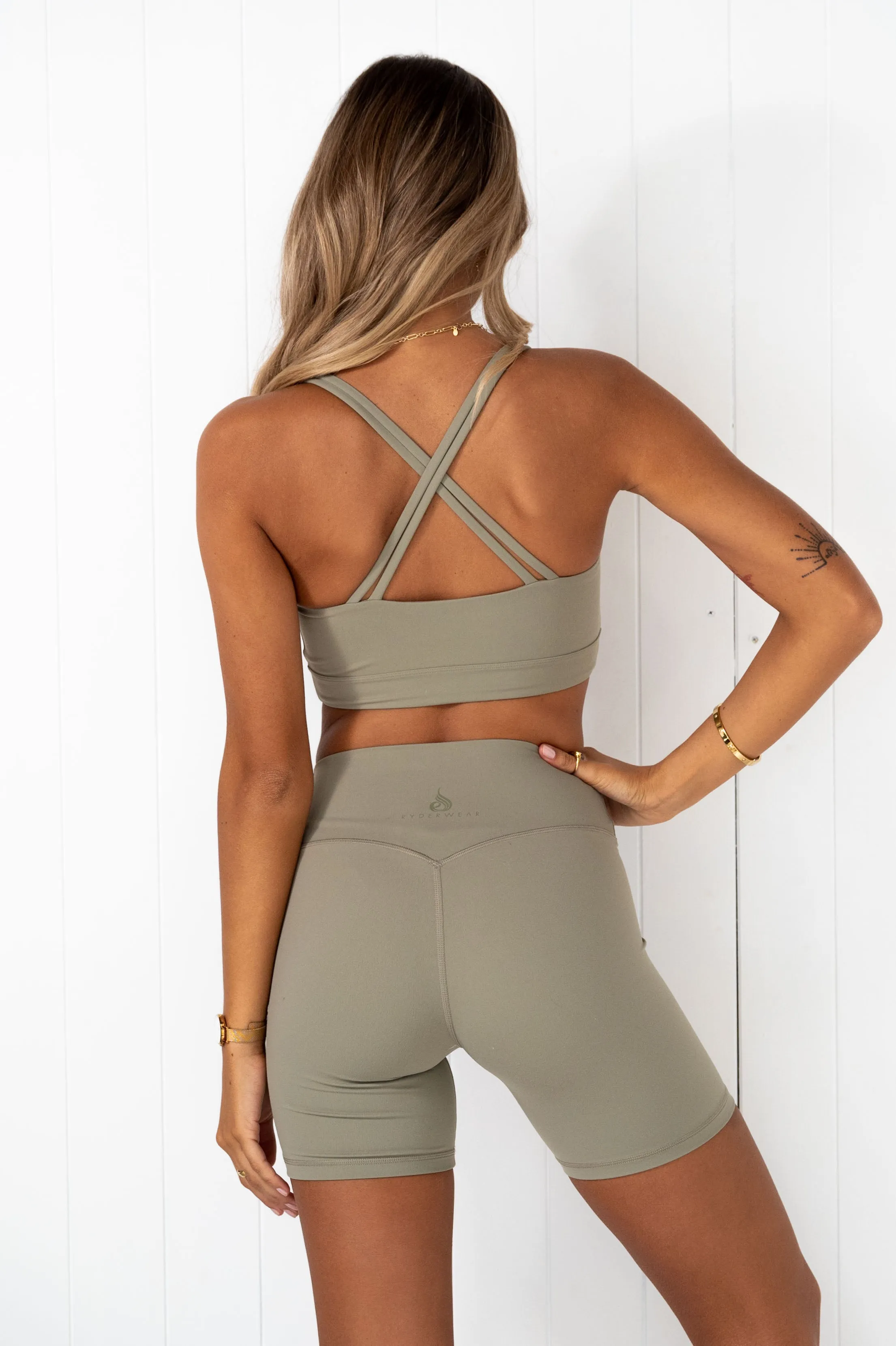 NKD Refine Sports Bra - Khaki