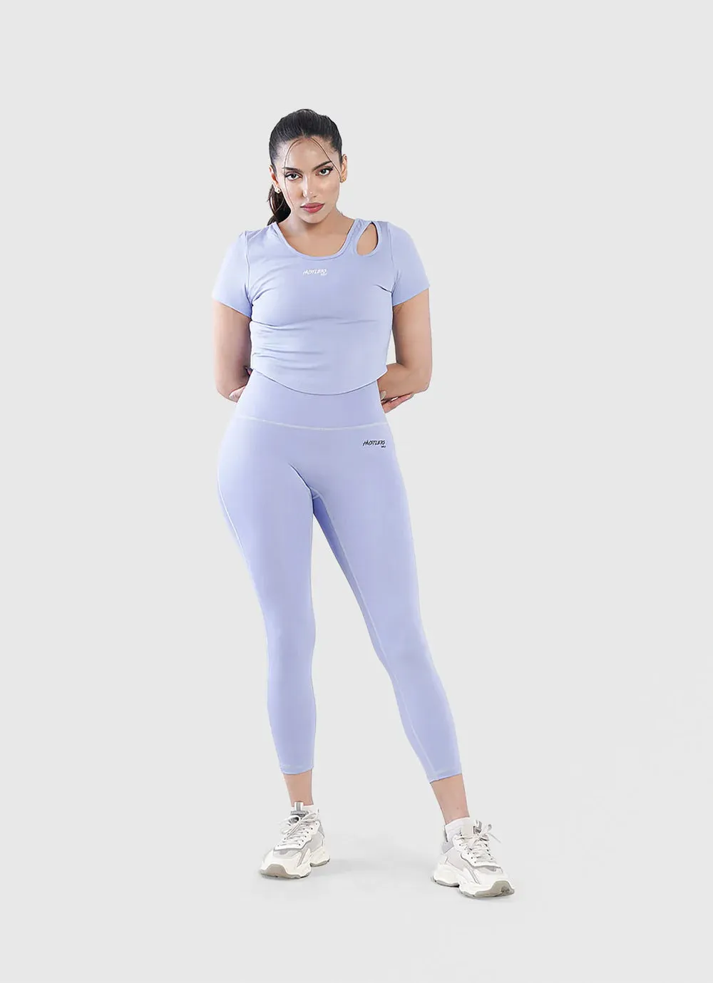 Onyx Crop T-Shirt - Blue