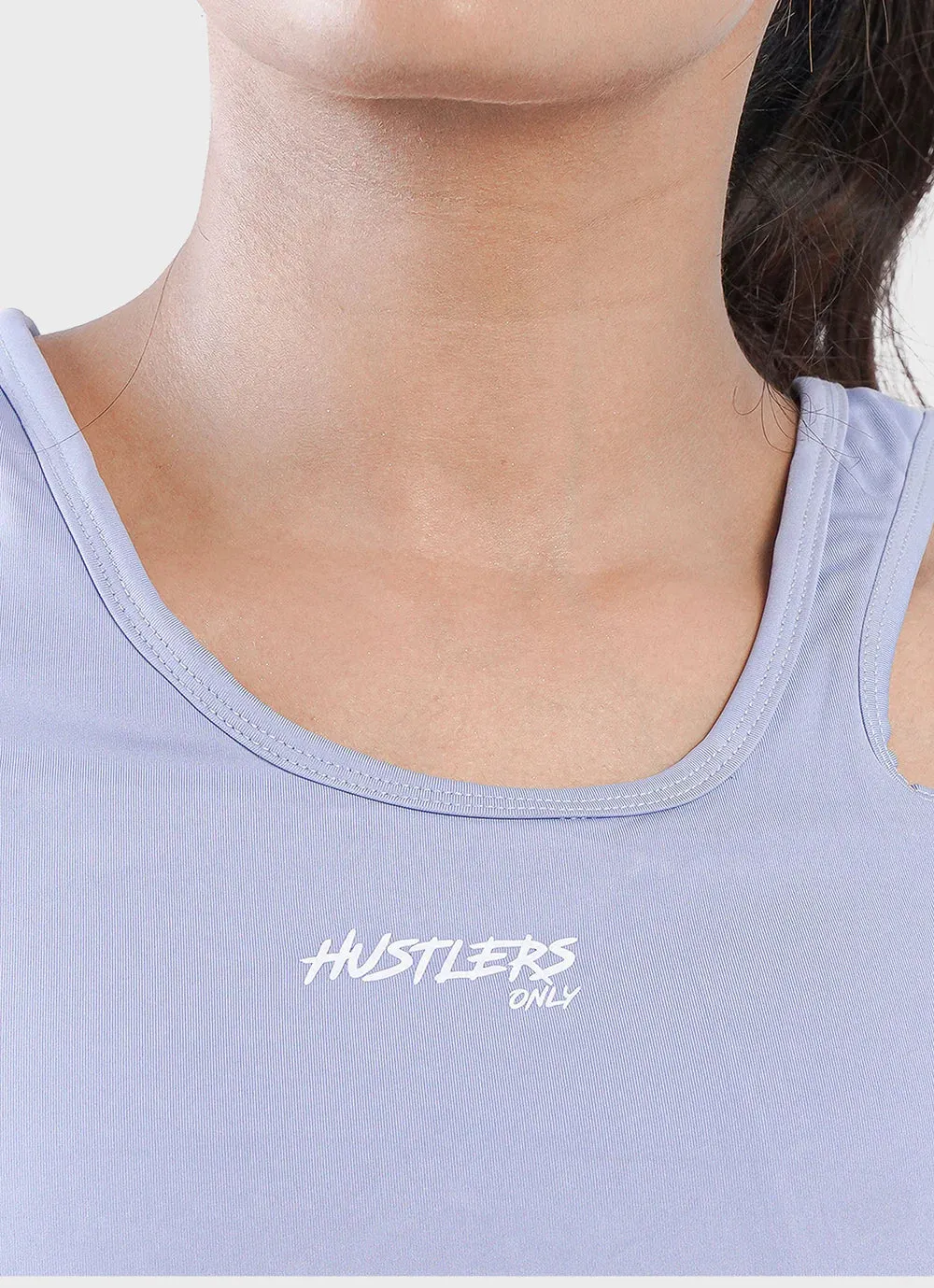 Onyx Crop T-Shirt - Blue