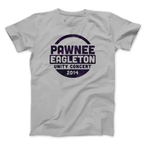 Pawnee Eagleton Unity Concert Men/Unisex T-Shirt