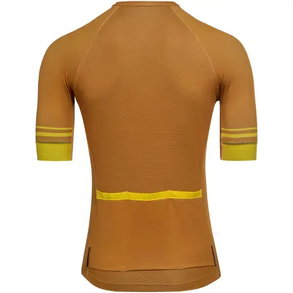 PBK Altitude Men's Cycling Jersey - Yellow - Large