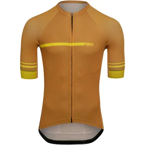 PBK Altitude Men's Cycling Jersey - Yellow - Large