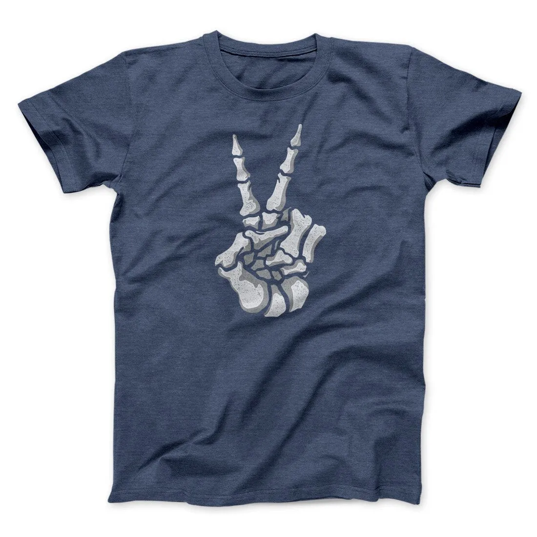 Peace Skeleton Hand Men/Unisex T-Shirt