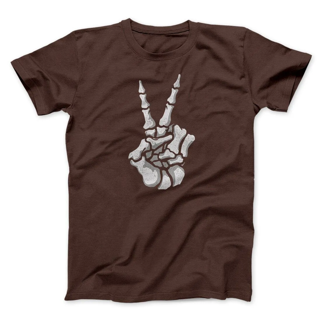 Peace Skeleton Hand Men/Unisex T-Shirt