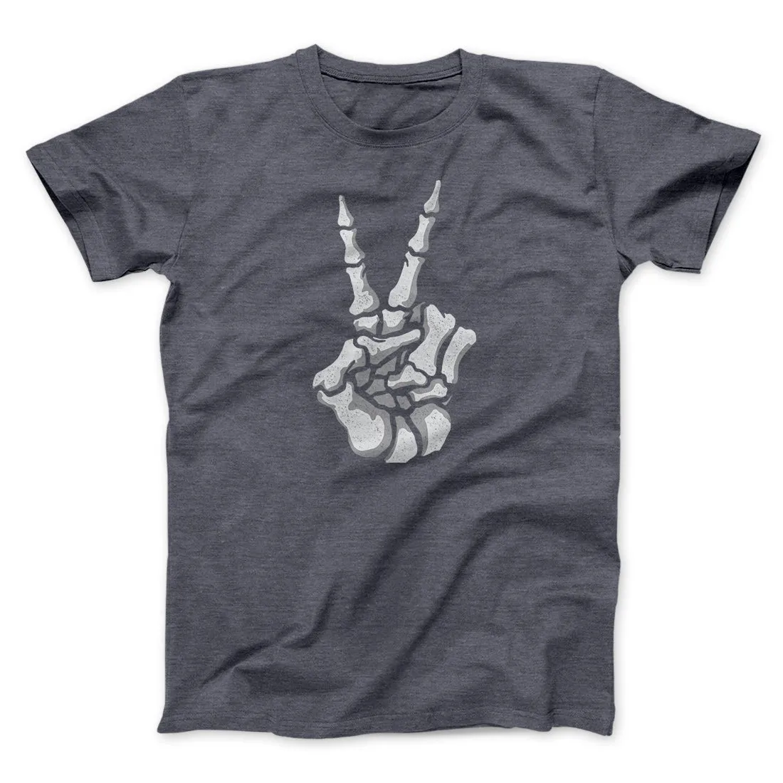Peace Skeleton Hand Men/Unisex T-Shirt