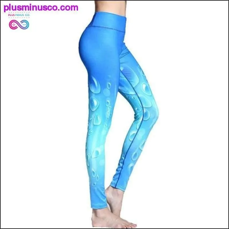 Peacock Feathers 3D Print Women Leggings High Waist Yoga