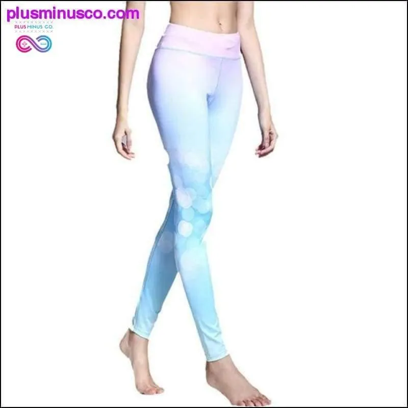Peacock Feathers 3D Print Women Leggings High Waist Yoga
